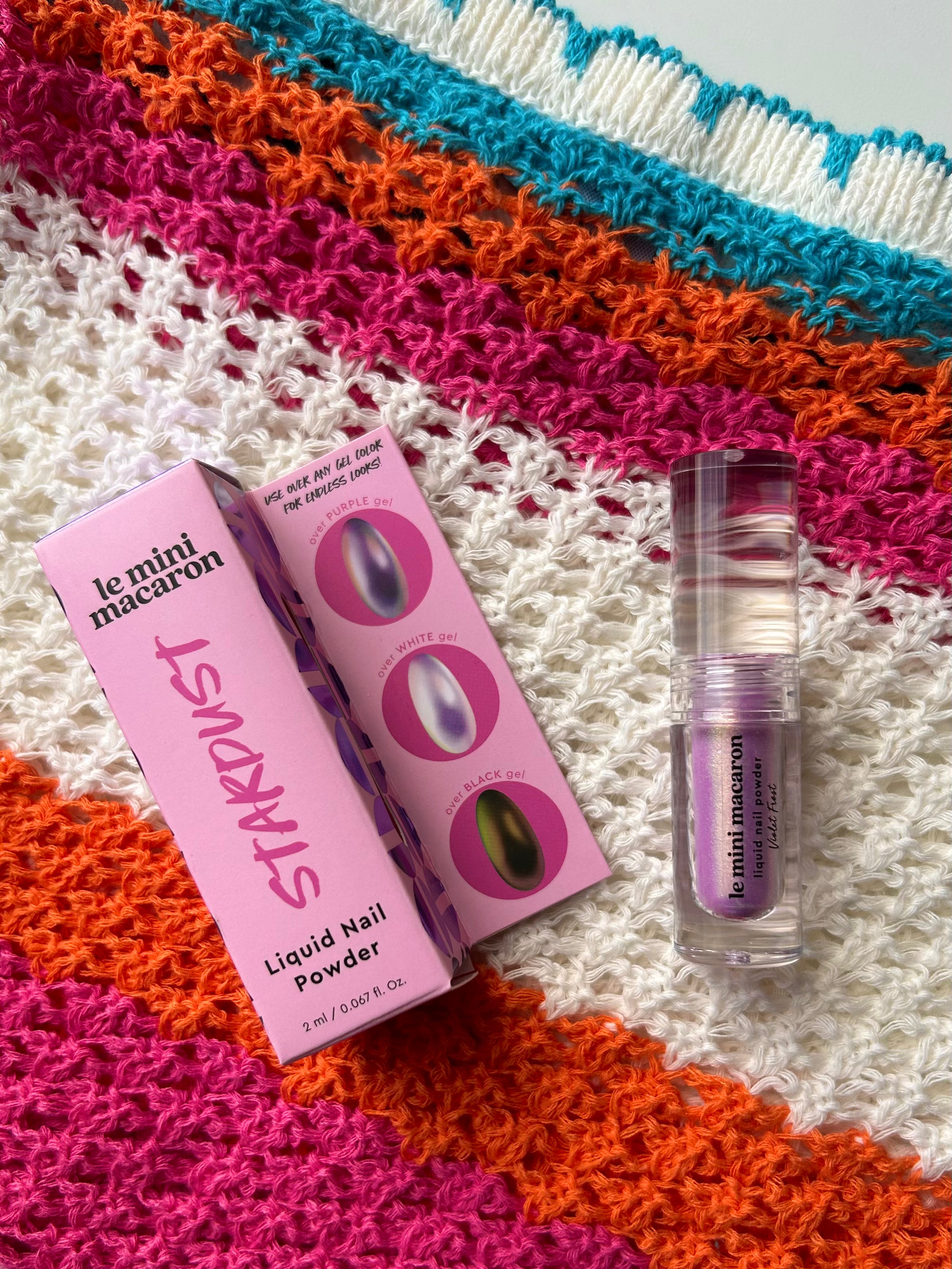 Violet Frost - Liquid Nail Powder