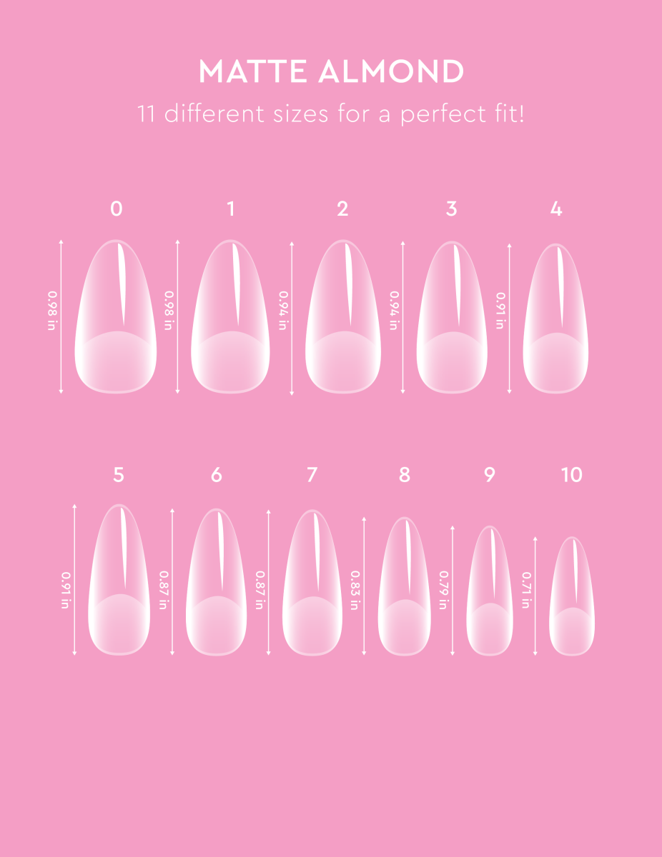 Le Soft Gel Tips - Matte Almond - Accessories