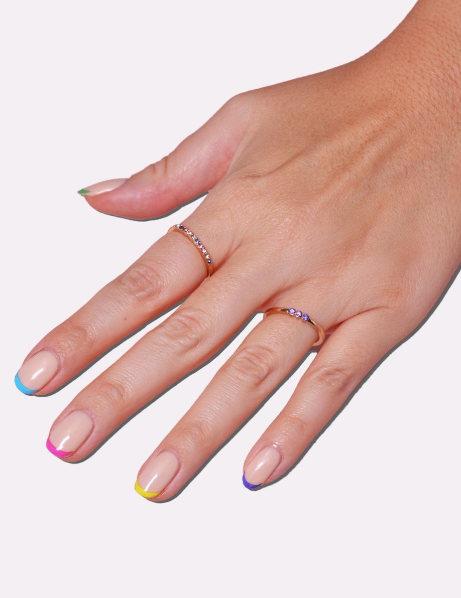 Rainbow Vibes - Mini Nail Stickers - Sticker