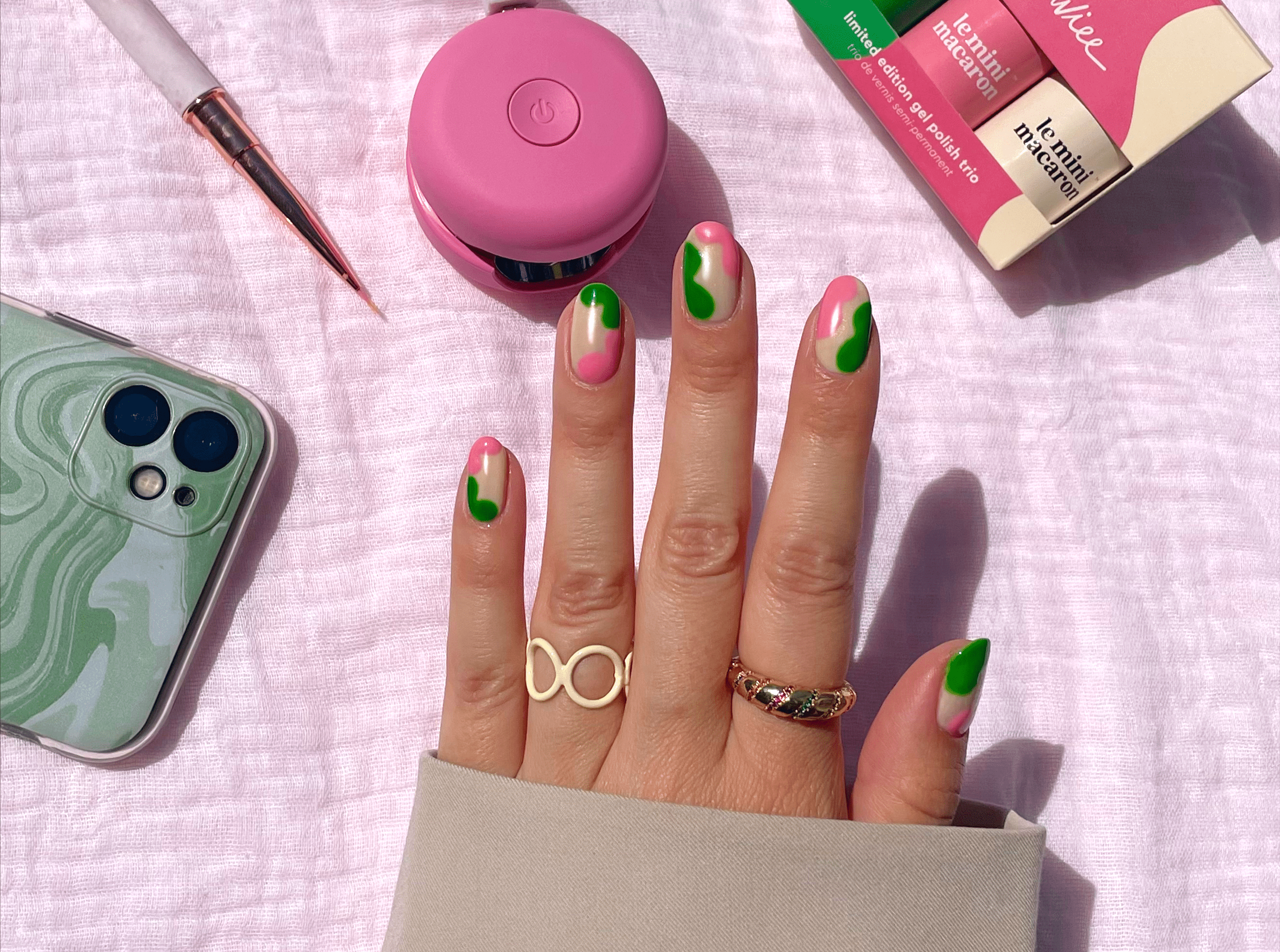 Stunning short nails designs - Le Mini Macaron