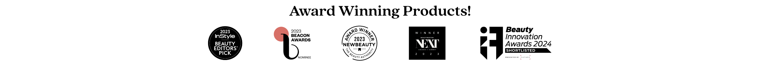 le mini macaron gel nail polishes awards: Instyle, beacon awards, newbeauty, Winner NEXT, Beauty innovation awards