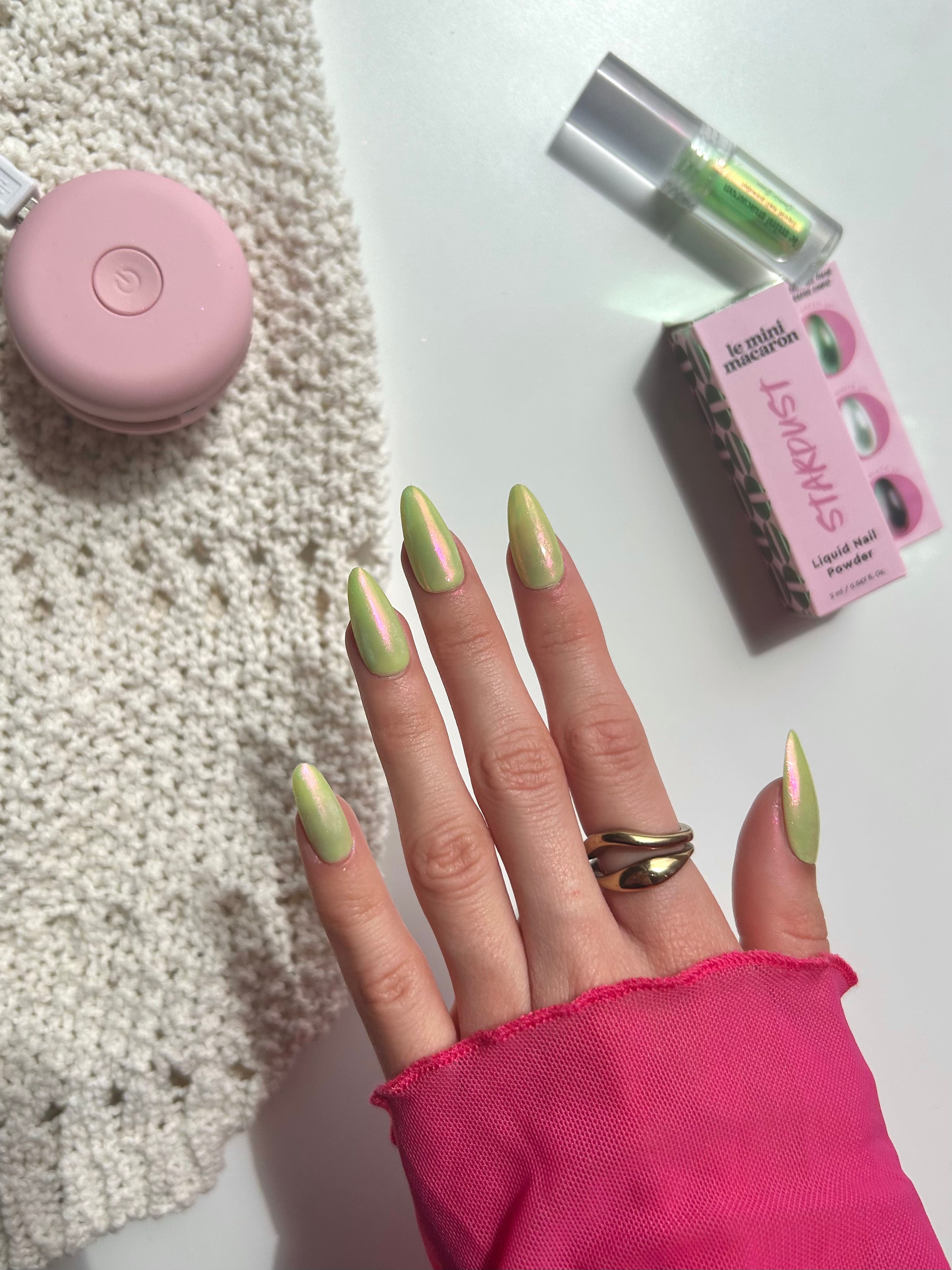 Cosmic Green - Liquid Nail Powder