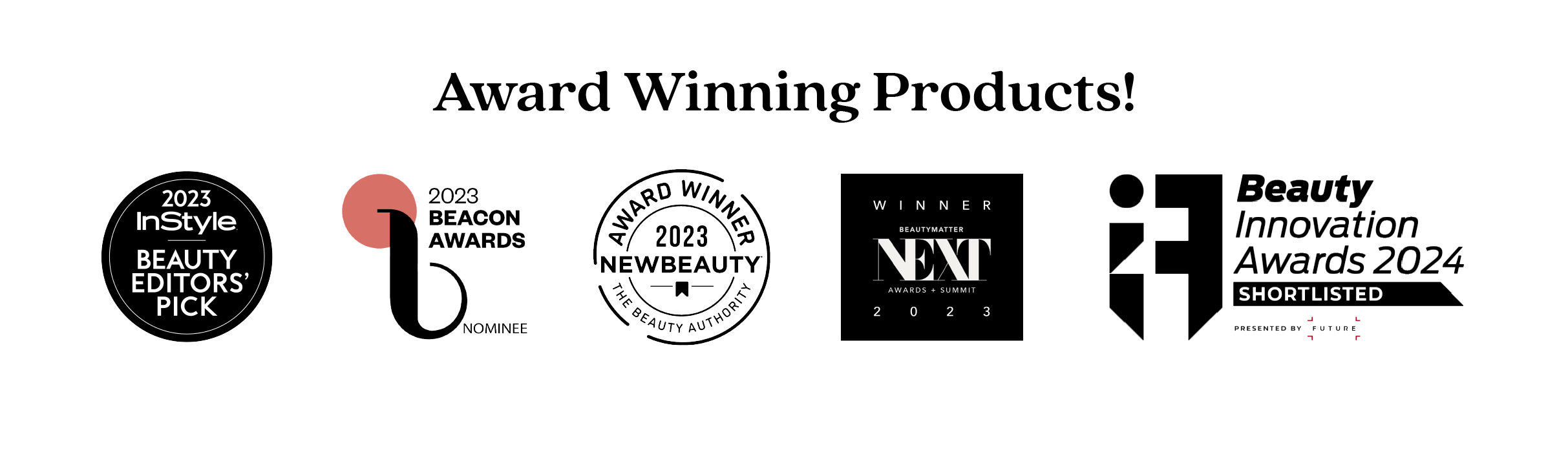 le mini macaron gel nail polishes awards: Instyle, beacon awards, newbeauty, Winner NEXT, Beauty innovation awards