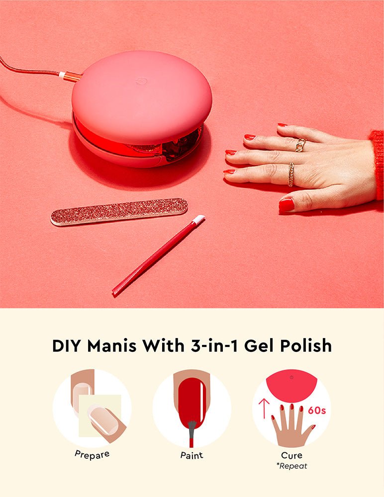 Maxi Rouge & Moi - Gel Manicure Kit - Gel Manicure Kit