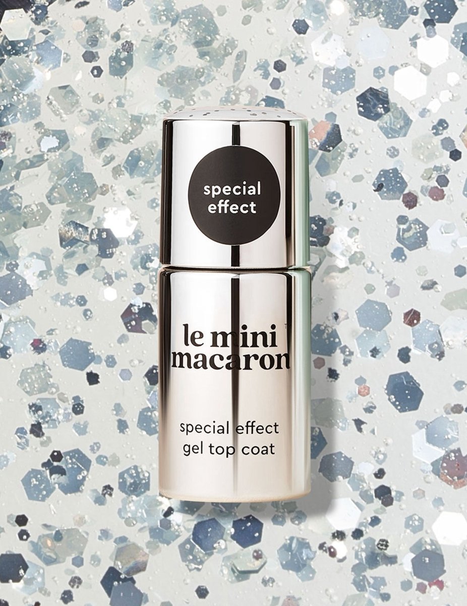 Silver Glitter - Gel Top Coat - Gel Topcoat & Powders