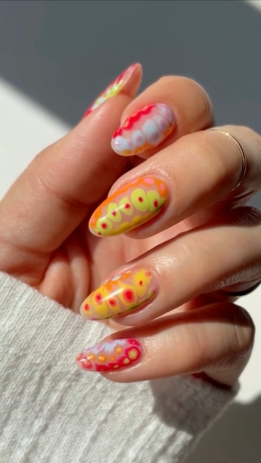 Tie Dye Mani